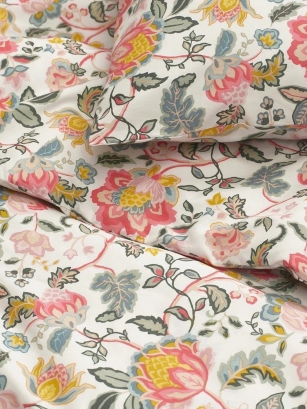 IKEA DAGGSALVIA King Floral Duvet Cover & Pillowcases - Picture 3 of 4